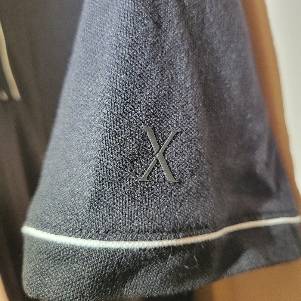 Express Men's Piped Luxe Pique Polo Shirt - Picture 3 of 4
